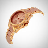 Michael Kors Blair Rose Gold Dial Two Tone Steel Strap Watch for Women - MK6175 Authentic Buy Shop Now