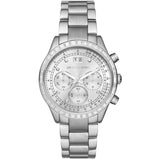 Michael Kors Brinkley Diamonds Silver Dial Silver Steel Strap Watch for Women - MK6186 Authentic Buy Shop Now