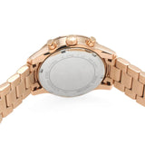 Michael Kors Ritz Chronograph Rose Gold Dial Rose Gold Steel Strap Watch for Women - MK6357 Authentic Buy Shop Now