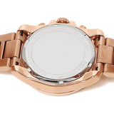 Michael Kors Brecken Chronograph Quartz Rose Gold Dial Rose Gold Steel Strap Watch For Women - MK6367 Authentic Buy Shop Now