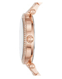 Michael Kors Parker Rose Gold Dial with Diamonds Rose Gold Steel Strap Watch for Women - MK6426 Authentic Buy Shop Now