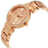 Michael Kors Parker Rose Gold Dial Steel Strap Watch for Women - MK6470 Authentic Buy Shop Now