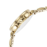 Michael Kors Sofie Chronograph Quartz Gold Dial Gold Steel Strap Watch For Women - MK6559 Authentic Buy Shop Now