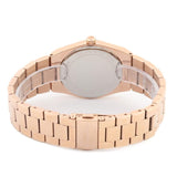 Michael Kors Channing Quartz Rose Gold Dial Rose Gold Steel Strap Watch For Women - MK6624 Authentic Buy Shop Now