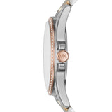 Michael Kors Whitney Quartz White Dial Two Tone Steel Strap Watch For Women - MK6686 Authentic Buy Shop Now