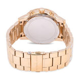 Michael Kors Ritz Three-Hand Glitz Crystals Gold Dial Gold Steel Strap Watch for Women - MK6747 Authentic Buy Shop Now