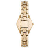 Michael Kors Runway Mercer Analog Brown Dial Gold Steel Strap Watch For Women - MK6855 Authentic Buy Shop Now