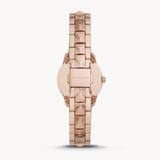 Michael Kors Runway Mother of Pearl Dial Rose Gold Steel Strap Watch For Women - MK6856 Authentic Buy Shop Now