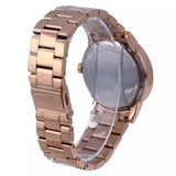 Michael Kors Ritz Analog Crystals Silver Dial Rose Gold Steel Strap Watch for Women - MK6863 Authentic Buy Shop Now