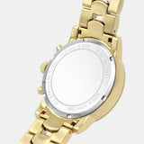 Michael Kors Ritz Chronograph Gold Dial Gold Steel Strap Watch For Women - MK6937 Authentic Buy Shop Now