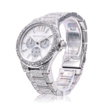 Michael Kors Camille Multifunction Crystals Silver Dial Silver Steel Strap Watch for Women - MK6957 Authentic Buy Shop Now