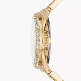 Michael Kors Camille Pavé Crystals Gold Dial Gold Steel Strap Watch for Women - MK6958 Authentic Buy Shop Now