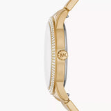 Michael Kors Tibby Multifunction White Dial Gold Steel Strap Watch for Women - MK6969 Authentic Buy Shop Now