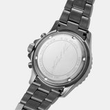 Michael Kors Everest Chronograph Black Dial Grey Steel Strap Watch For Women - MK6974 Authentic Buy Shop Now