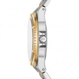 Michael Kors Lennox Three-Hand Gold Dial Two Tone Steel Strap Watch For Women - MK6988 Authentic Buy Shop Now