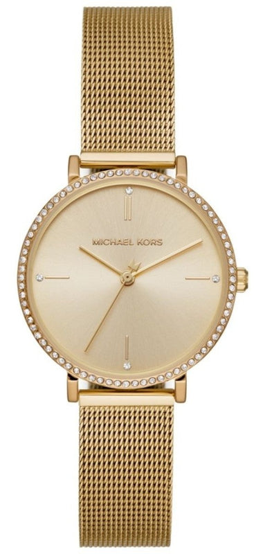 Michael Kors Darci Quartz Gold Dial Gold Mesh Strap Watch for Women - MK7121 Authentic Buy Shop Now