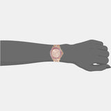 Michael Kors Everest Chronograph Rose Gold Dial Rose Gold Steel Strap Watch For Women - MK7211 Authentic Buy Shop Now