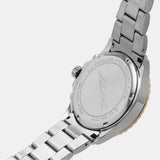 Michael Kors Everest Chronograph White Dial Two Tone Steel Strap Watch For Women - MK7214 Authentic Buy Shop Now