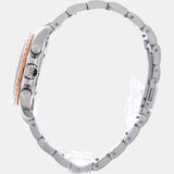 Michael Kors Everest Chronograph White Dial Two Tone Steel Strap Watch For Women - MK7214 Authentic Buy Shop Now