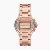 Michael Kors Camille Chronograph Mother of Pearl Dial Rose Gold Steel Strap Watch for Women - MK7272 Authentic Buy Shop Now