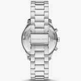 Michael Kors Berkley Chronograph Silver Dial Silver Steel Strap Watch For Women - MK7413 Authentic Buy Shop Now