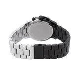 Michael Kors Runway Pavé Black Dial Two Tone Steel Strap Watch for Women - MK7433 Authentic Buy Shop Now