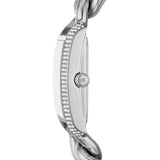 Michael Kors Emery Three Hand White Dial Silver Steel Strap Watch For Women - MK7438 Authentic Buy Shop Now