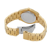 Michael Kors Lennox Analog Blue Dial Gold Steel Strap Watch for Women - MK7460 Authentic Buy Shop Now