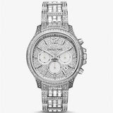 Michael Kors Sage Pavé Limited Edition Crystals Silver Dial Silver Steel Strap Watch for Women - MK7483LE Authentic Buy Shop Now