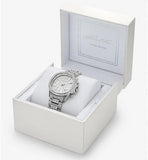 Michael Kors Sage Pavé Limited Edition Crystals Silver Dial Silver Steel Strap Watch for Women - MK7483LE Authentic Buy Shop Now