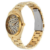 Michael Kors Lennox Three-Hand Gold Dial Gold Steel Strap Watch for Women - MK7500 Authentic Buy Shop Now