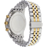 Michael Kors Lexington Silver Dial Two Tone Steel Strap Watch for Men - MK8344 Authentic Buy Shop Now