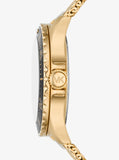Michael Kors Everest Chronograph Gold Dial Gold Mesh Strap Watch For Men - MK9083 Authentic Buy Shop Now