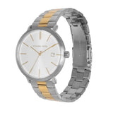 Michael Kors Blake Analog Silver Dial Two Tone Steel Strap Watch for Women - MK9134 Authentic Buy Shop Now