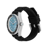Michael Kors Maritime Three Hand Blue Dial Black Silicone Strap Watch for Men - MK9167 Authentic Buy Shop Now