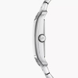 Michael Kors Monroe Three Hand Silver Dial Silver Steel Strap Watch for Women - MKO1033 Authentic Buy Shop Now
