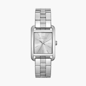 Michael Kors Monroe Three Hand Silver Dial Silver Steel Strap Watch for Women - MKO1033 Authentic Buy Shop Now