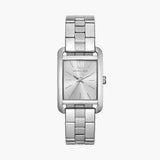 Michael Kors Monroe Three Hand Silver Dial Silver Steel Strap Watch for Women - MKO1033 Authentic Buy Shop Now