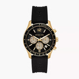 Michael Kors Berkley Chronograph Black Dial Black Rubber Strap Watch for Men - MKO1038 Authentic Buy Shop Now