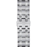 Tissot Automatics III Day Date White Dial Silver Steel Strap Watch For Men - T065.430.11.031.00 Authentic Buy Shop Now