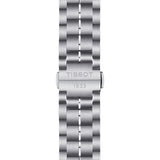 Tissot Luxury Powermatic 80 Anthracite Grey Dial Silver Steel Strap Watch For Men - T086.407.11.061.10 Authentic Buy Shop Now