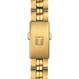 Tissot T Classic PR 100 Lady White Dial Gold Steel Strap Watch for Women - T101.210.33.031.00 Authentic Buy Shop Now
