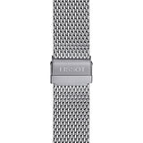 Tissot PR 100 Chronograph White Dial Silver Mesh Bracelet Watch For Men - T101.417.11.031.02 Authentic Buy Shop Now