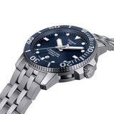 Tissot T Sport Seastar 1000 Powermatic Silicium Blue Dial Silver Steel Strap Watch For Men - T120.407.11.041.01 Authentic Buy Shop Now