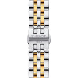 Tissot T Classic Tradition White Dial Two Tone Mesh Bracelet Watch for Women - T063.210.22.037.00 Authentic Buy Shop Now