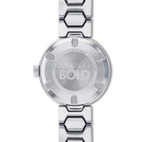 Movado Bold Silver Dial Silver Steel Strap Watch For Women - 3600567 Authentic Buy Shop Now