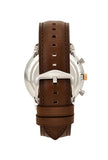 Fossil Neutra Chronograph Black Dial Brown Leather Strap Watch for Men - FS5408 Authentic Buy Shop Now