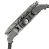 Fossil Goodwin Chrono Analog Black Dial Grey Steel Strap Watch for Men - FS5518 Authentic Buy Shop Now
