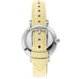 Fossil Jacqueline Three-Hand White Dial Yellow Leather Strap Watch for Women - ES4812 Authentic Buy Shop Now