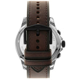 Fossil Dillinger Chronograph White Dial Brown Leather Strap Watch for Men - FS5674 Authentic Buy Shop Now